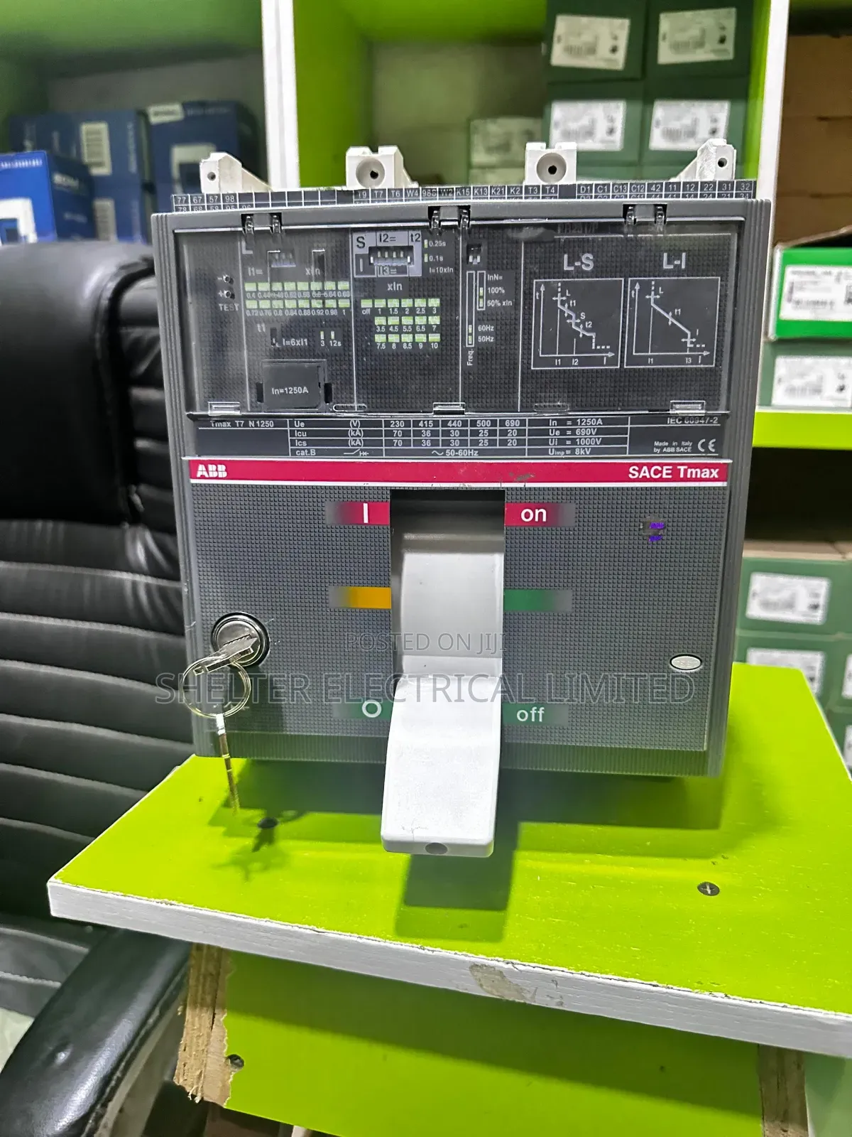 1250amp 3pole Abb Circuit Breaker