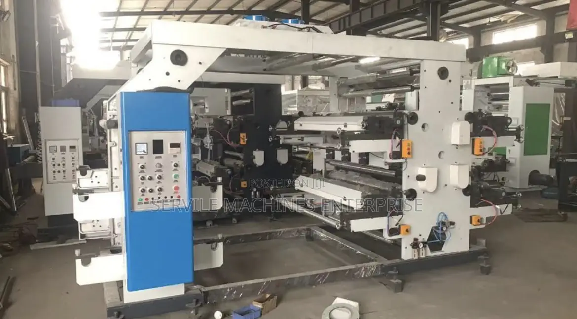 4 Color Flexographic Nylon Printing Machine