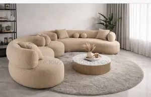 Luxury Curved Sofa Set