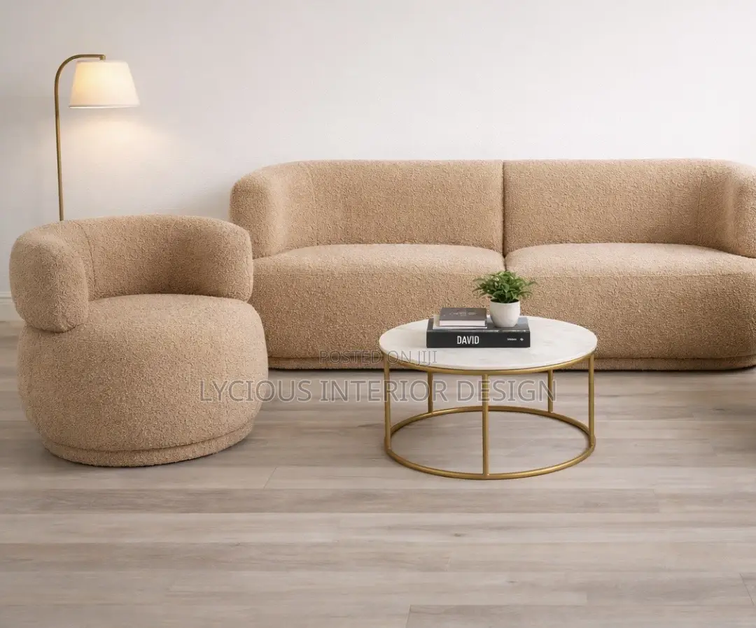 Luxury Curved Sofa Set