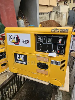 Original Cat 12kva Diesel Generator – Silent Operation