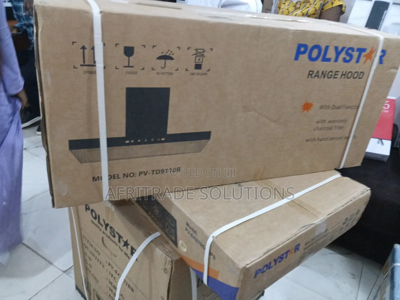 Polystar Pv-td09110b Sleek Smoke Extractor