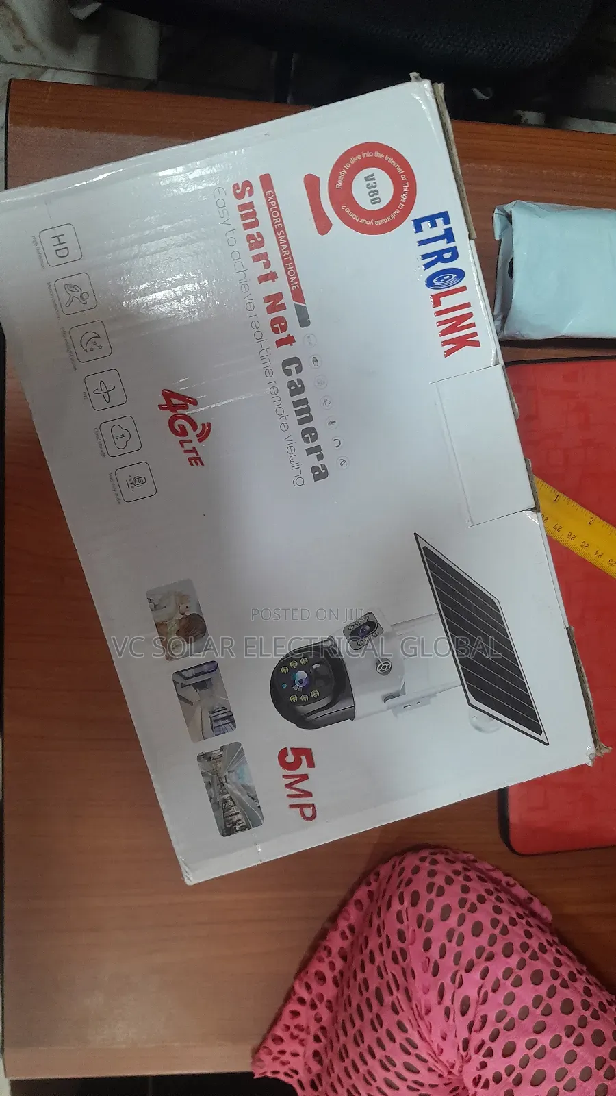 Etrolink 5mp 4g Solar Security Camera With Panel – Smart Net Camera