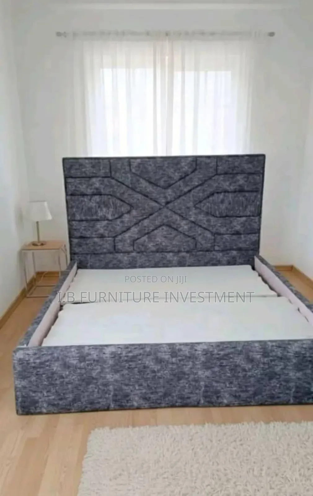 6 by 6 Padded Bedframe