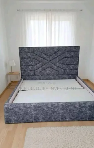 6 by 6 Padded Bedframe