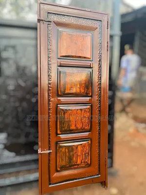 Nigerian Made Security Door.
