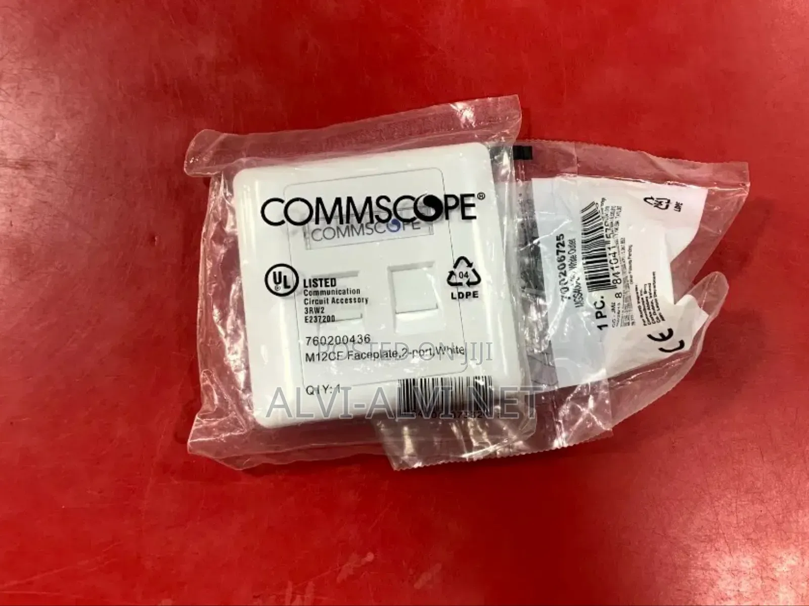Commscope Double Face Plate