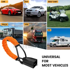 Anti Theft Cable Steering Wheel Lock