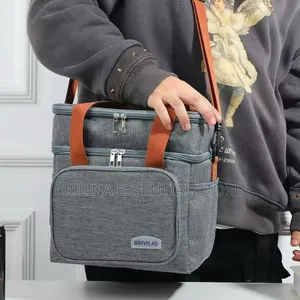 Portable Thermal Lunch Bag, Picnic Food Cooler Bag Lunchbag