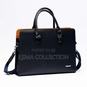 High Quality Italian Leather Emperio Armani Office Bags