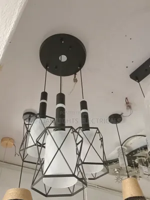 3 Steps Led With Bulbs Dropping Light