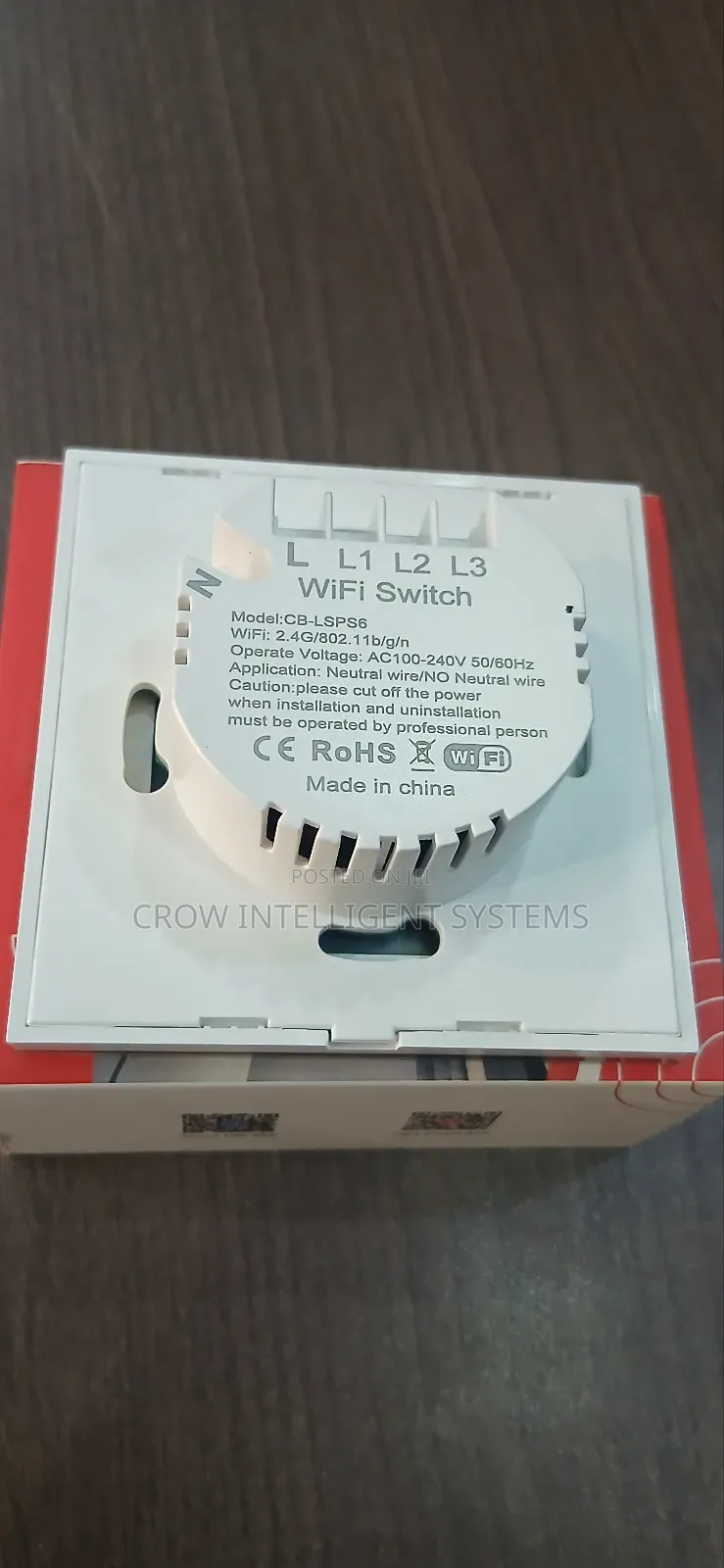Gang 3 Smart Wall Switch