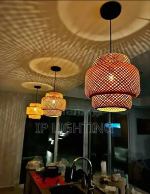 Modern Wooden Pendant Light
