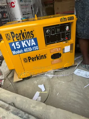 Perkins 15kva Diesel Generator – Perfect for Construction Sites