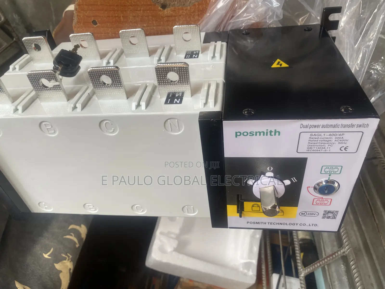 400amps Posmith Automatic Change Over