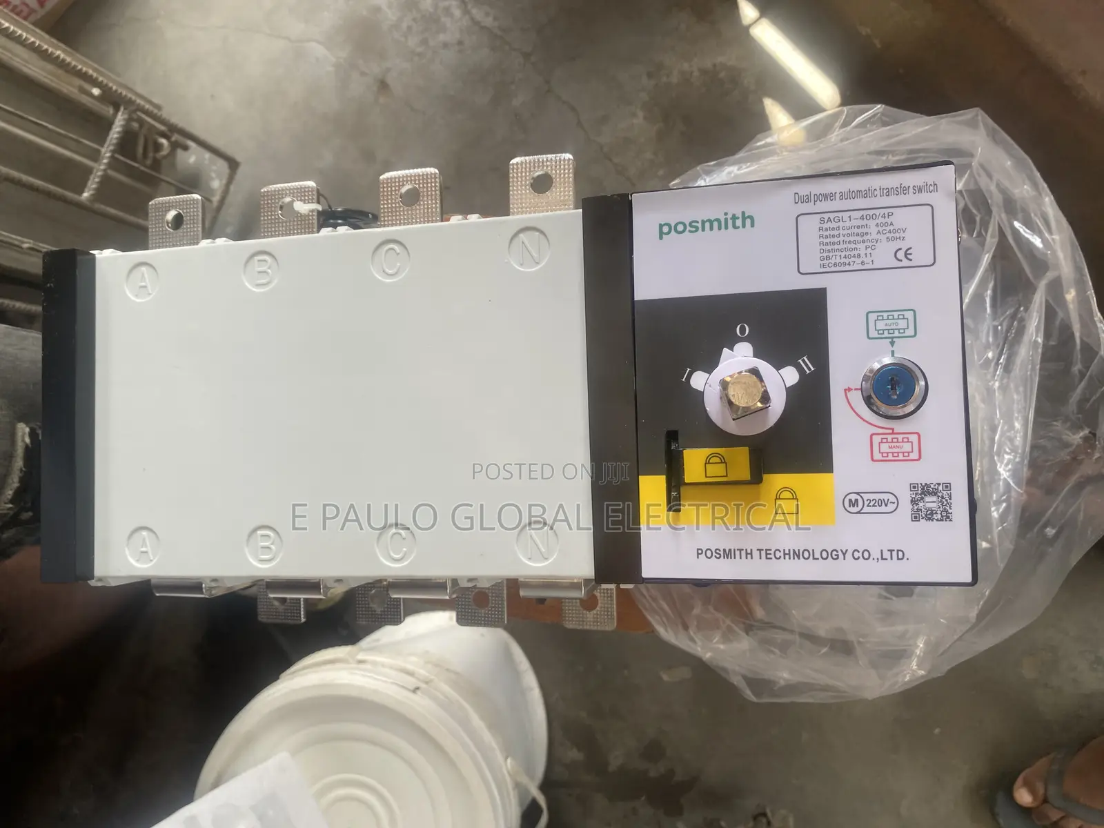 400amps Posmith Automatic Change Over