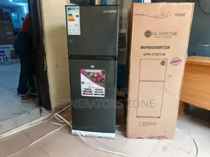 Glamstar Two Door Refrigerator 175l Storage