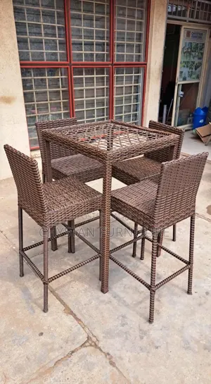 Rattan Bar Chairs by 4 Seaters