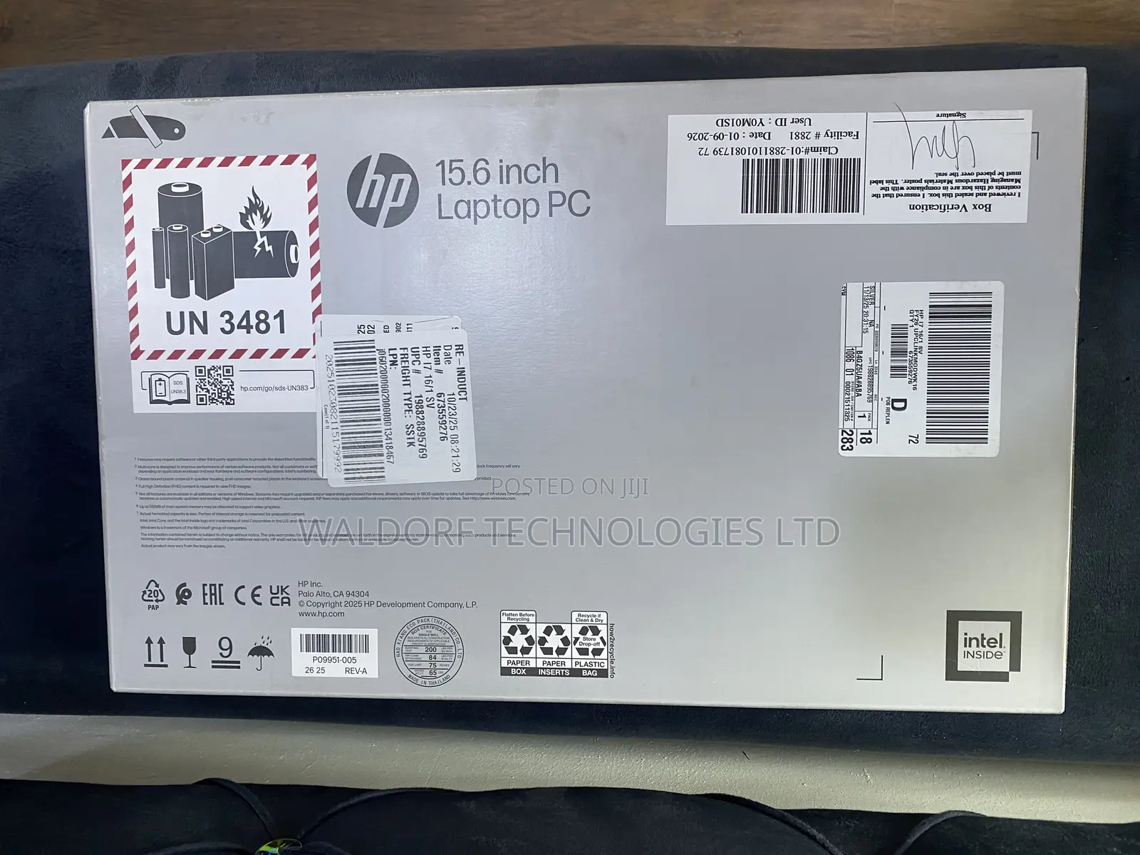 New Laptop HP 15 16GB Intel Core i7 SSD 1T