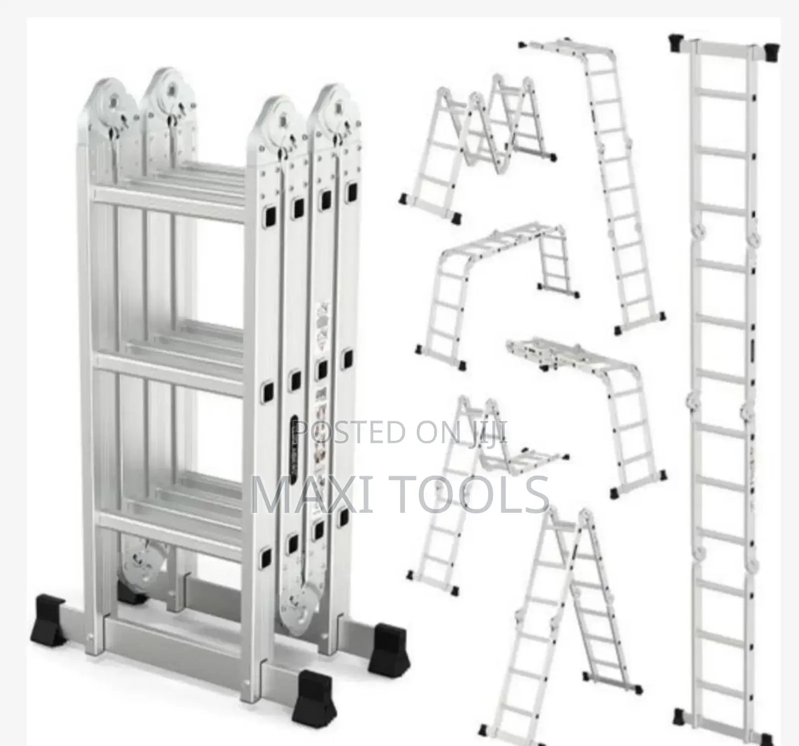 4×4 Multipurpose Aluminum Ladder 16 Steps