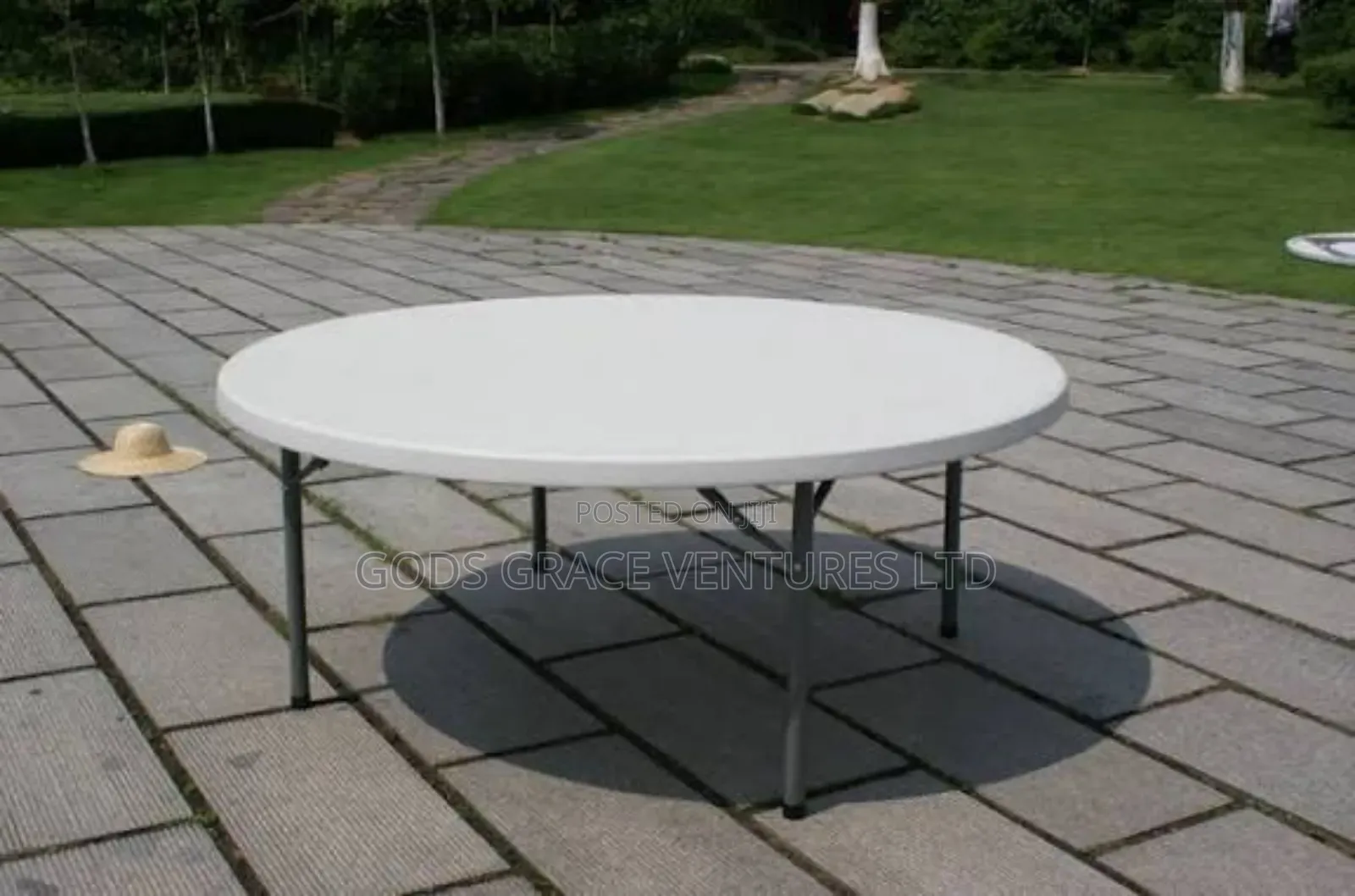 48 Round Foldable Banquet Table