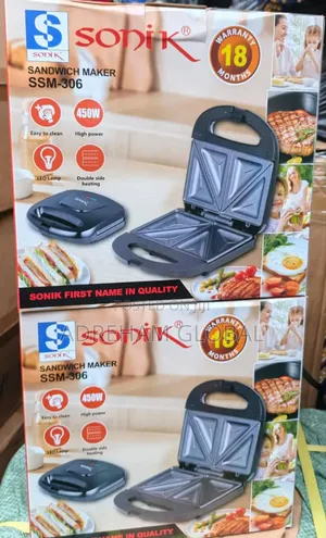 2slice Sonik Sandwich Maker
