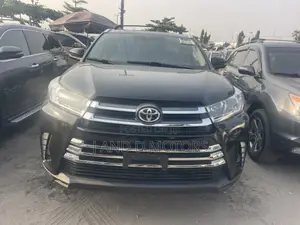 Toyota Highlander Limited V6 4x4 (3.5L 6cyl 6A) 2016 Black