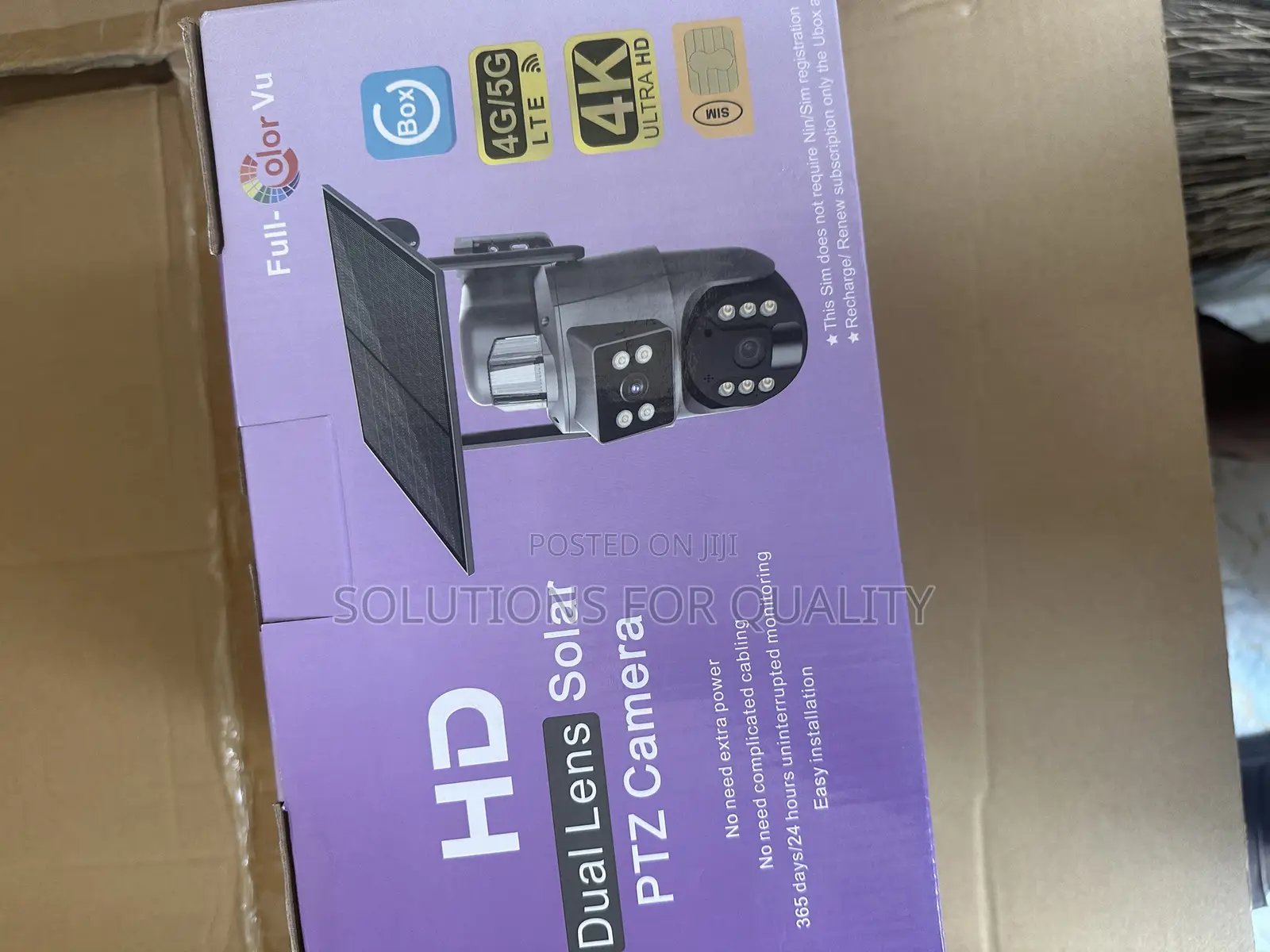 Ubox Solar Camera