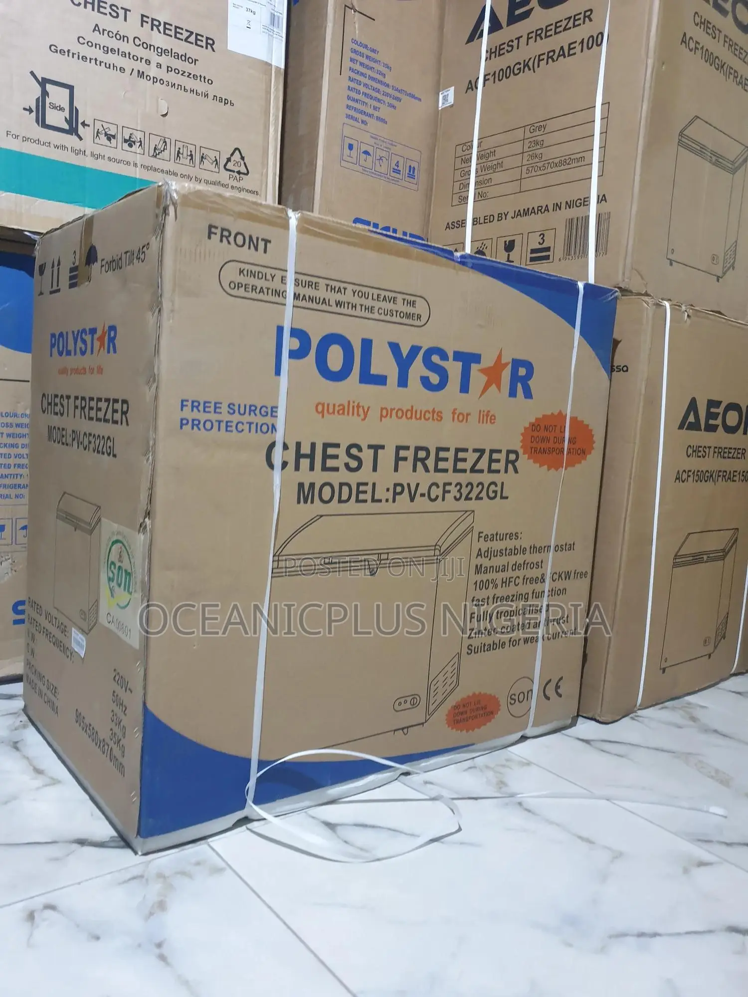 Polystar 200l Freezer – Strong Compressor Fast Freeze
