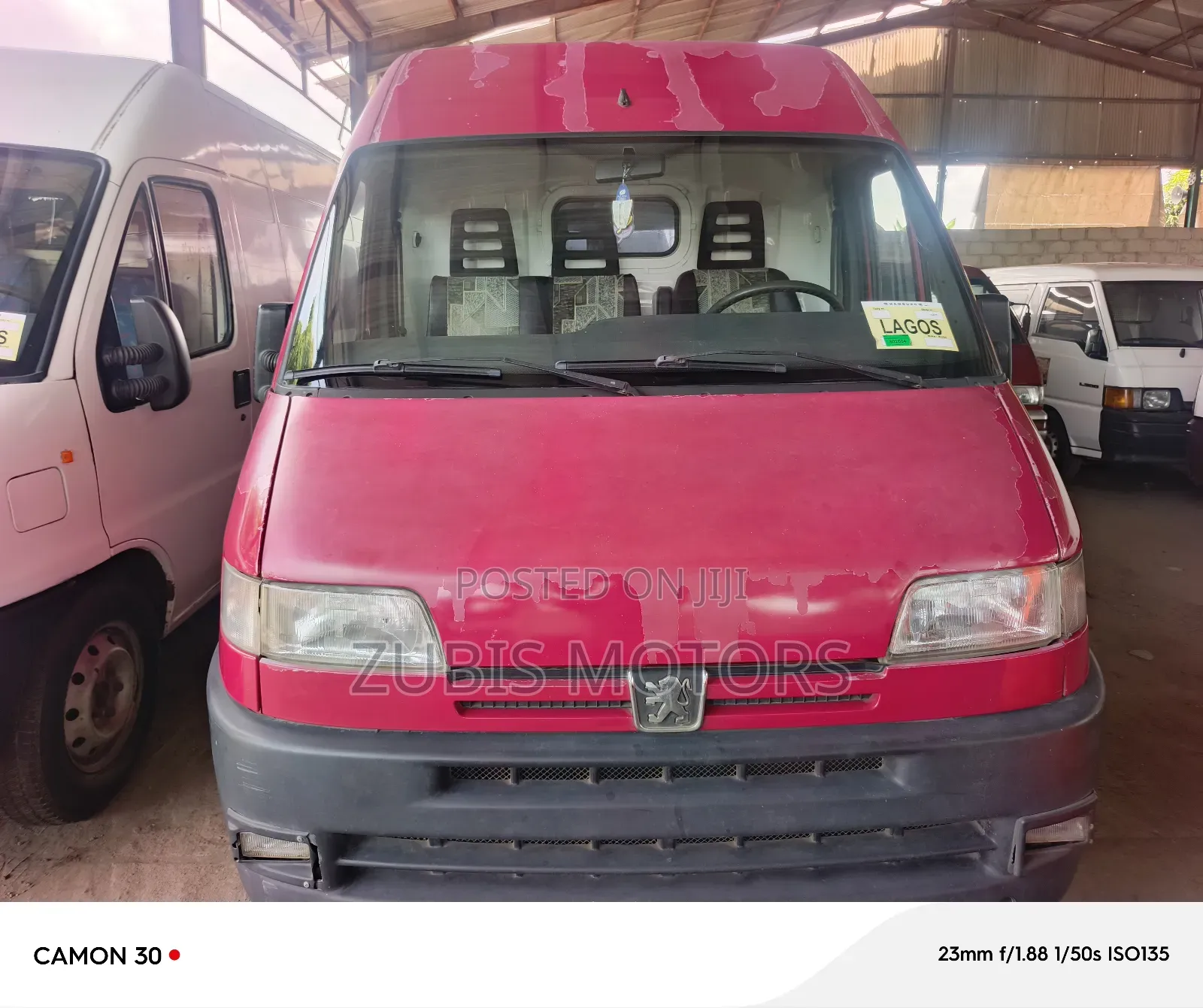Peugeot Boxer 2000 Red