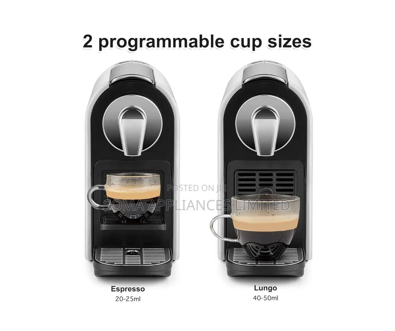 Konmo 0518 Nespresso Capsule Coffee Machine