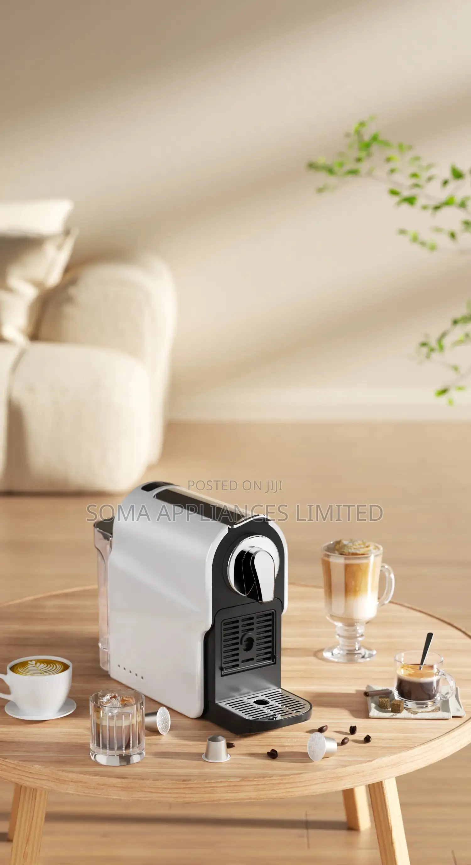 Konmo 0518 Nespresso Capsule Coffee Machine
