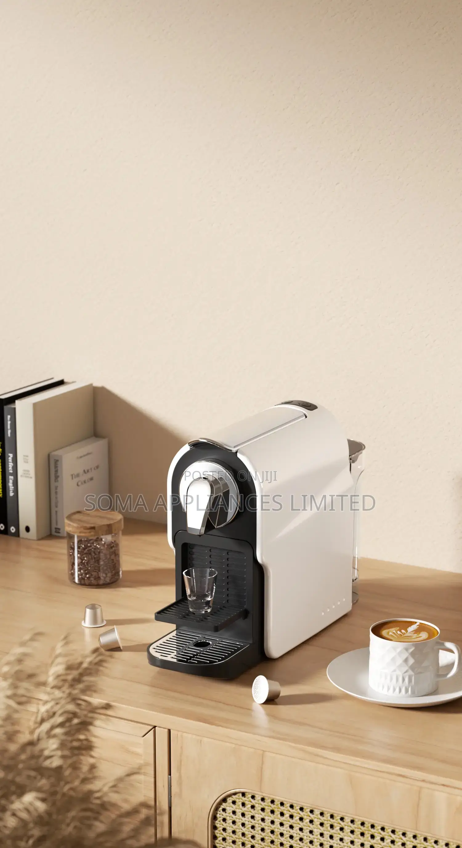 Konmo 0518 Nespresso Capsule Coffee Machine