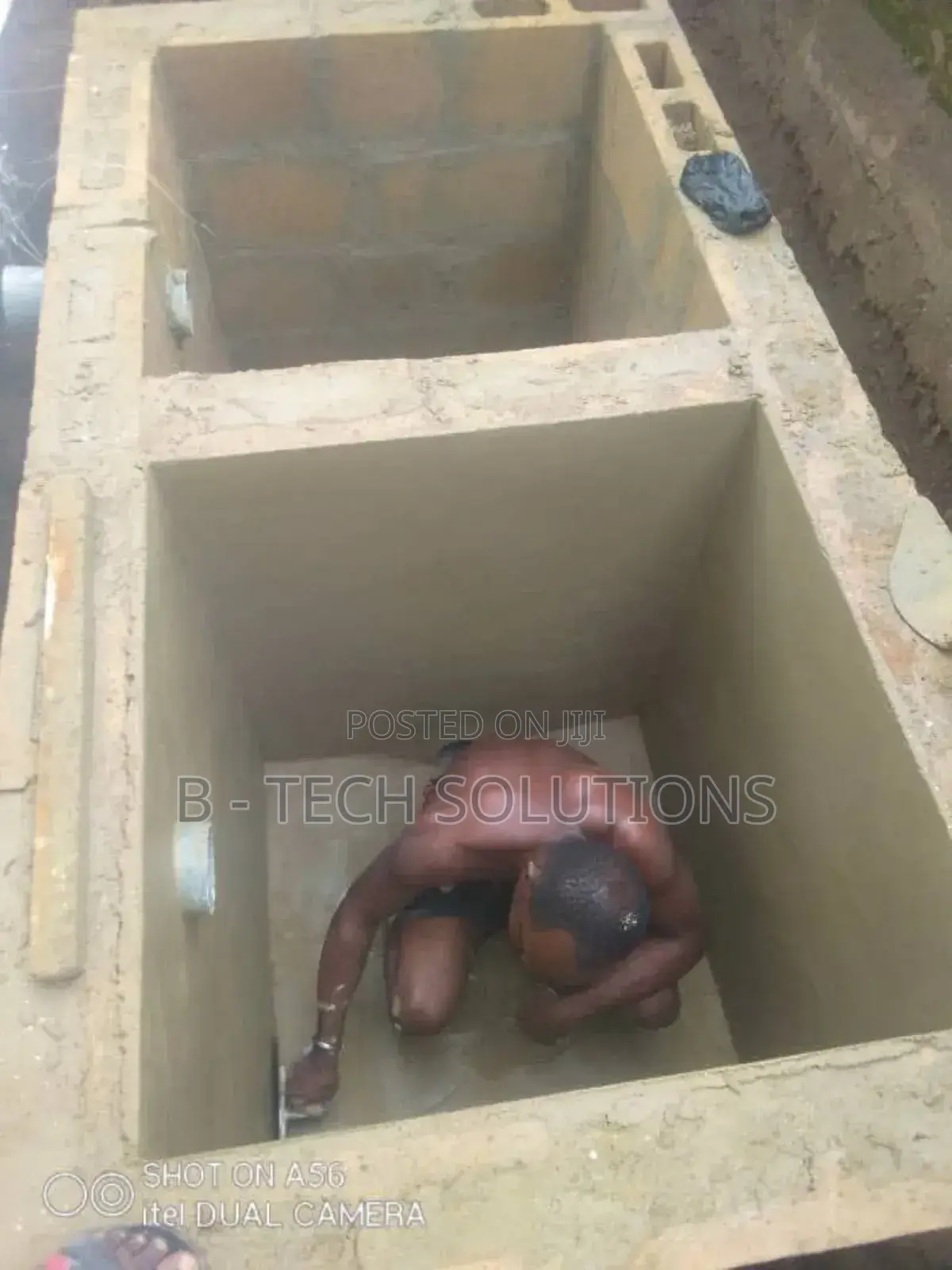 Biodigester Soakaway