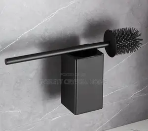 Square Black Toilet Brush