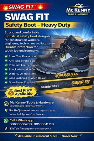 Swag Fit Safety Boot – Heavy Duty