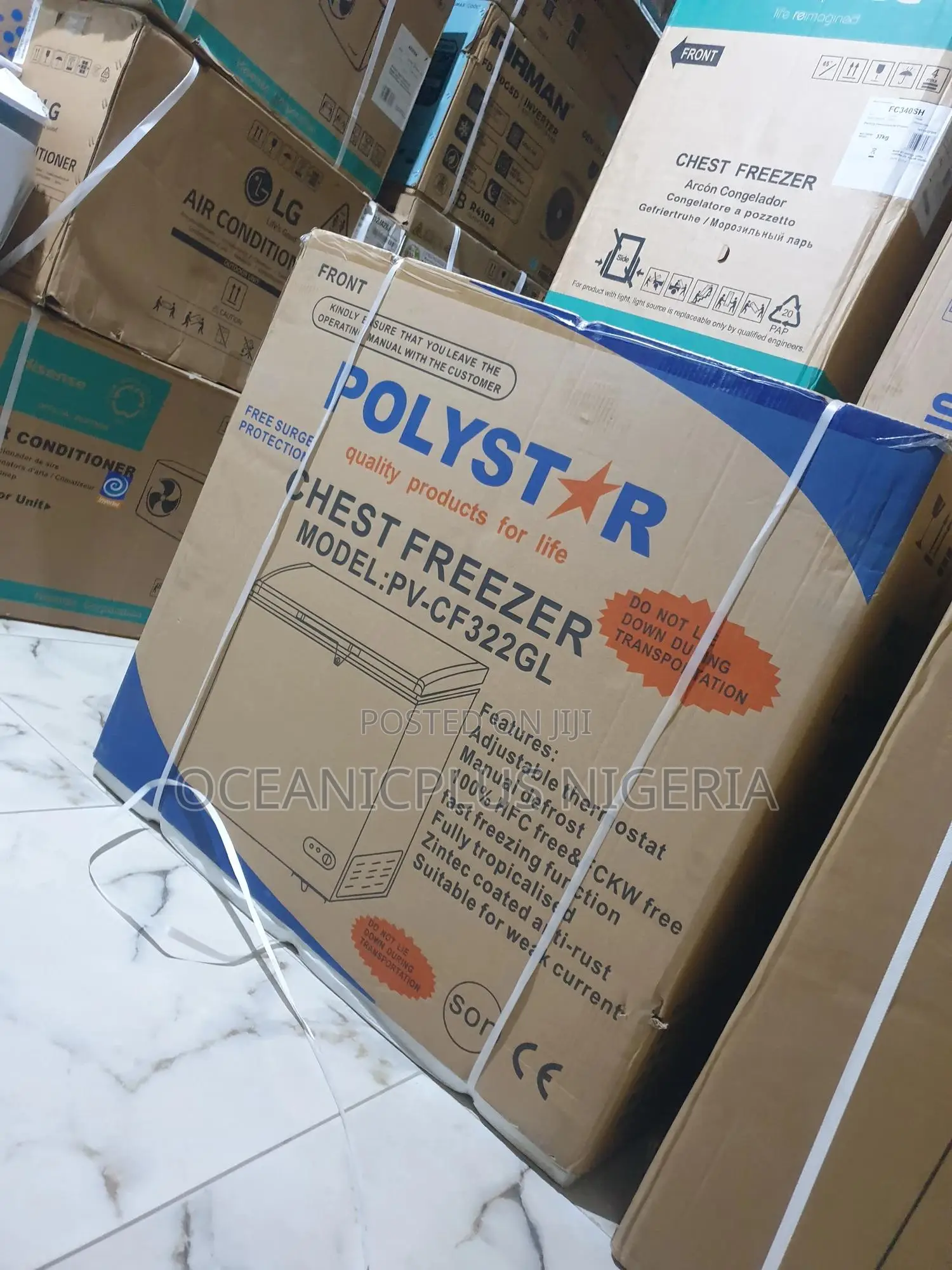 Polystar 200l Chest Freezer With Super Cooling Technology