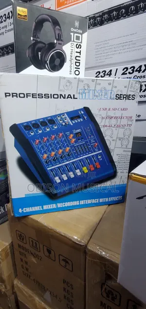 4 Channel Mixer Amplifier