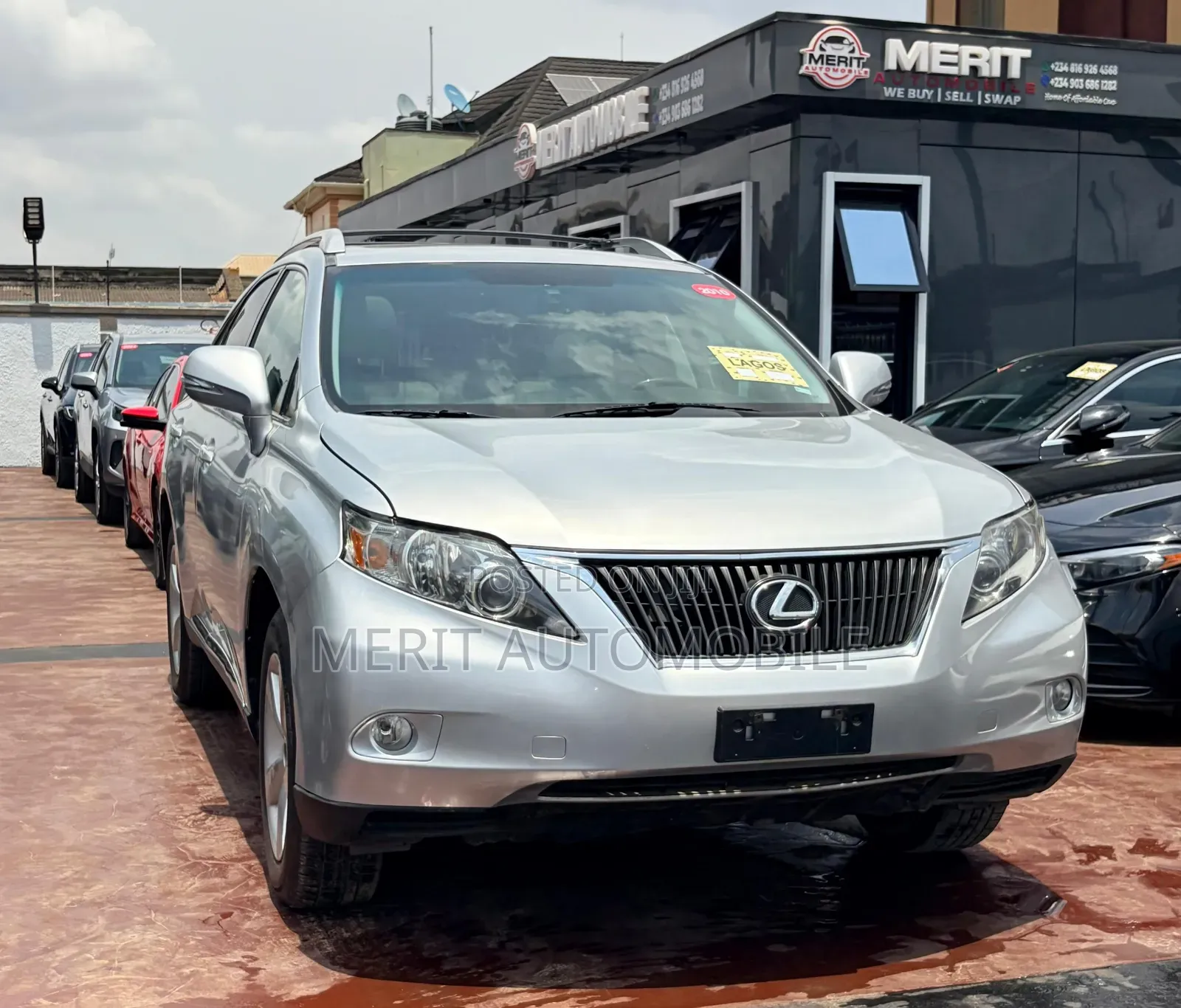 Lexus RX 350 2011 Silver