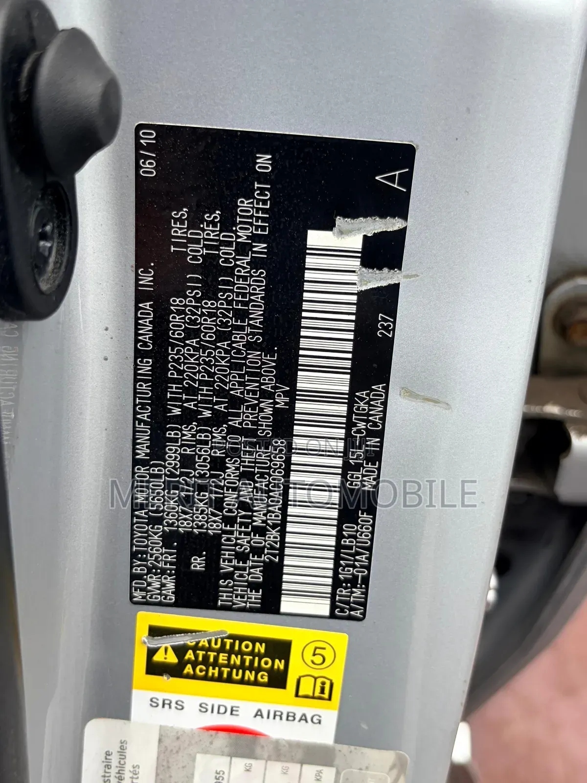 Lexus RX 350 2011 Silver