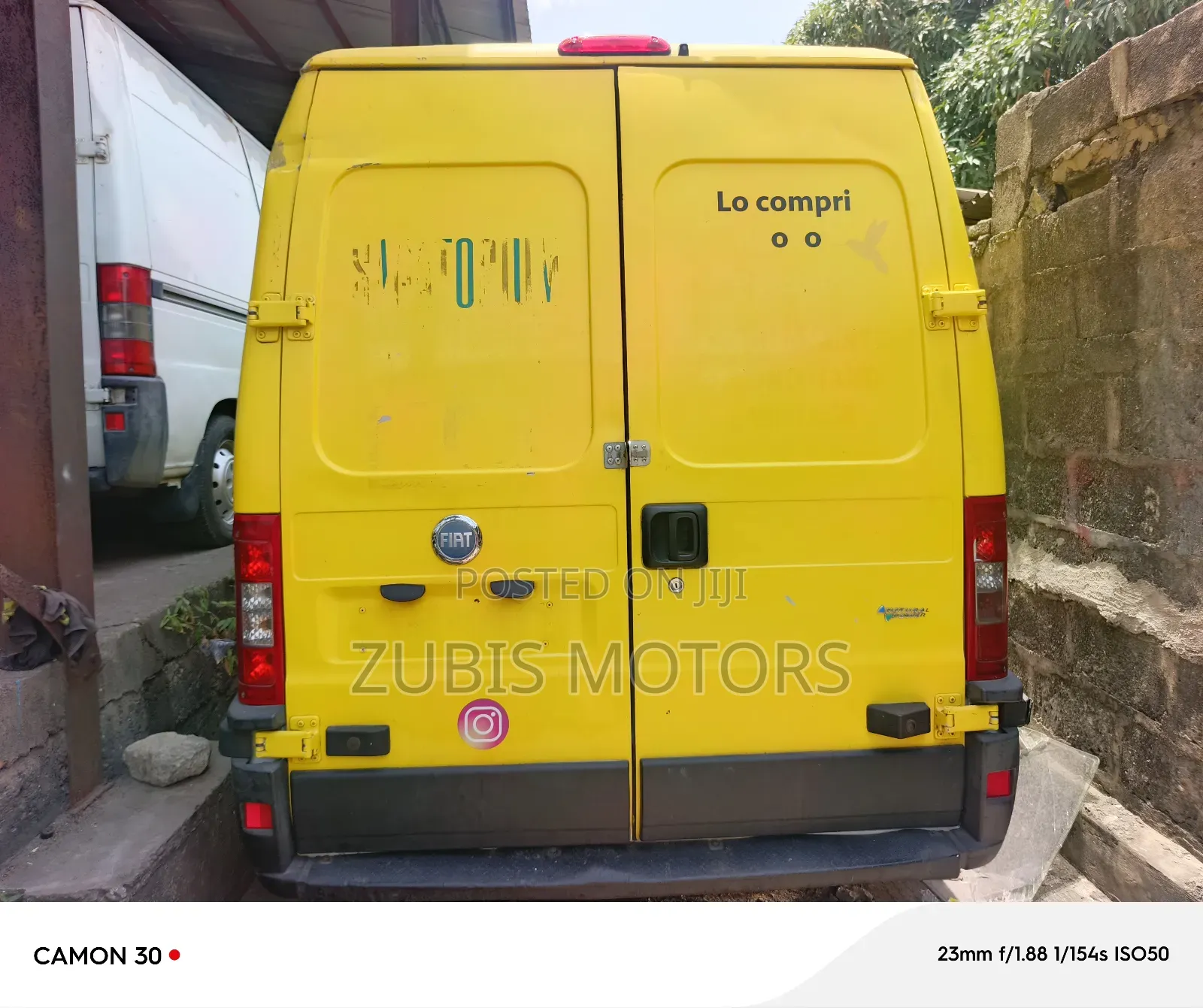 Fiat Ducato 2000 Yellow