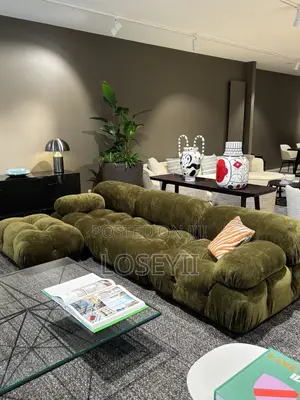 Designer Tufted Cloud Sofa – Deep Seat Luxury Couchi