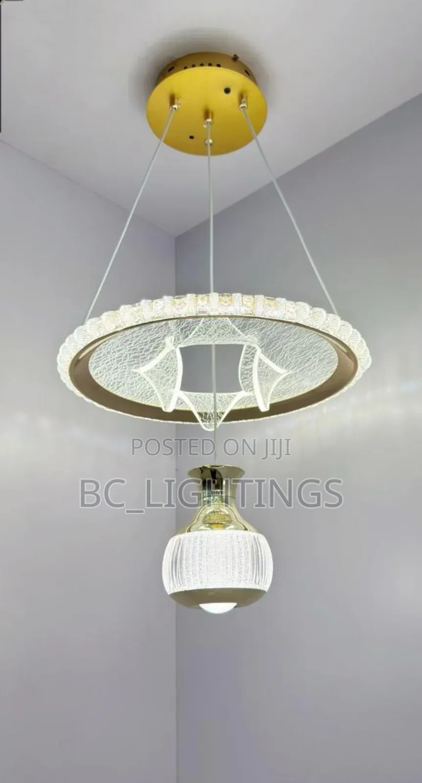 Modern Single Led Chandelier Light