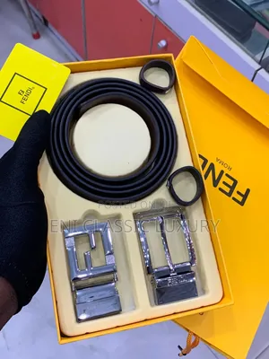 Fendi Original Luxury Men's Belts Well Banded Package