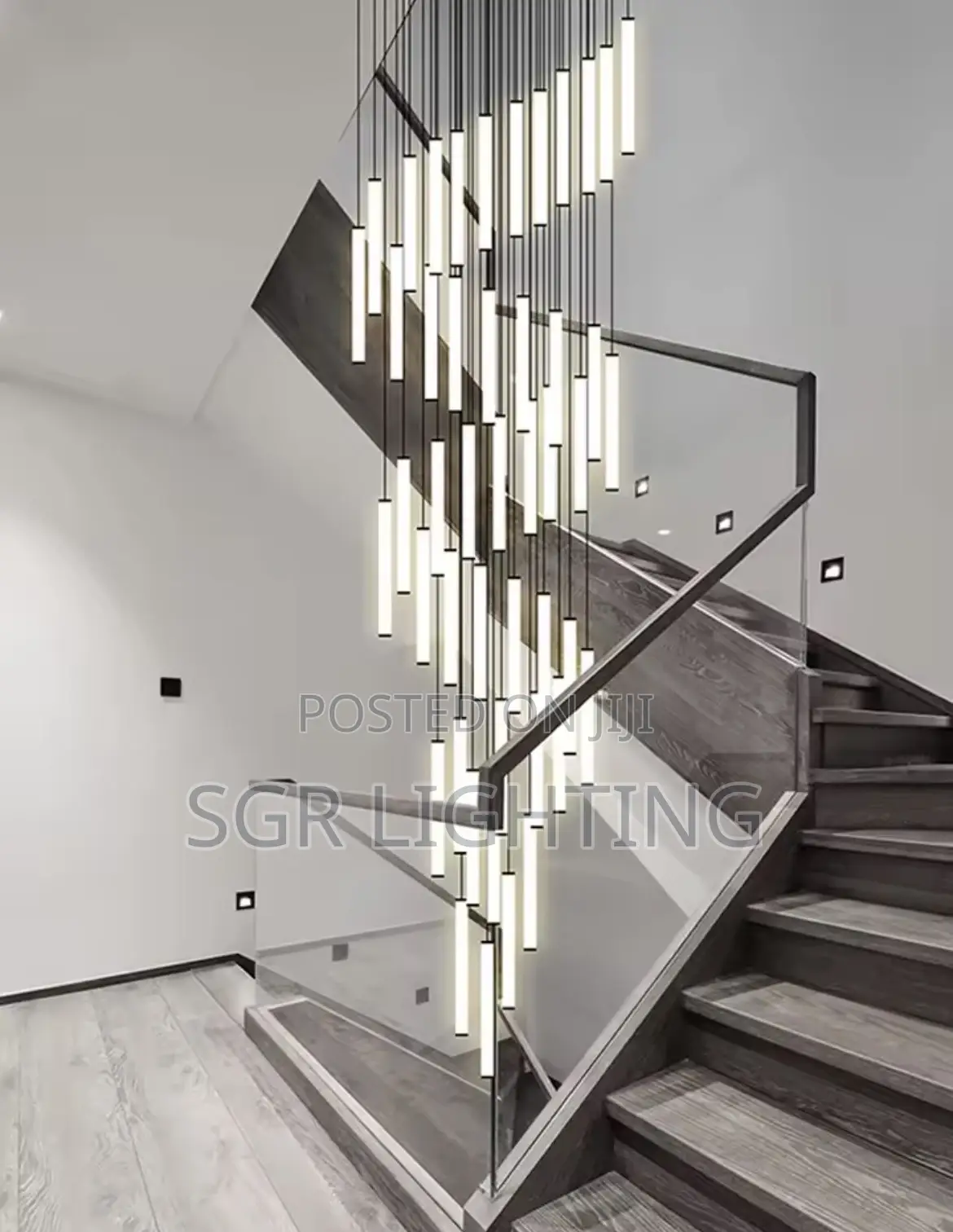 Led Long Chandelier