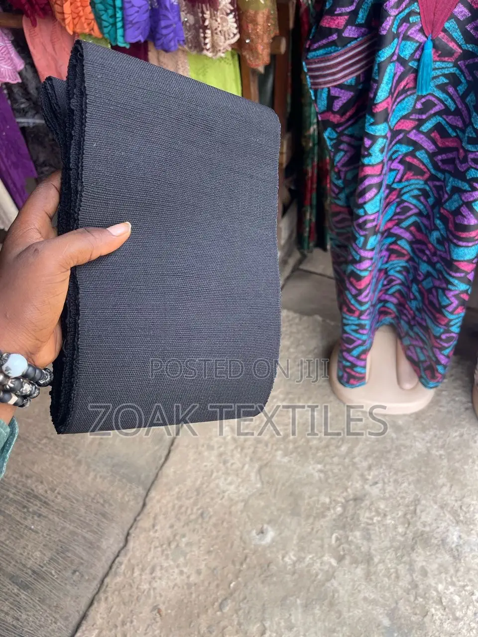 Plain Coloured Asooke
