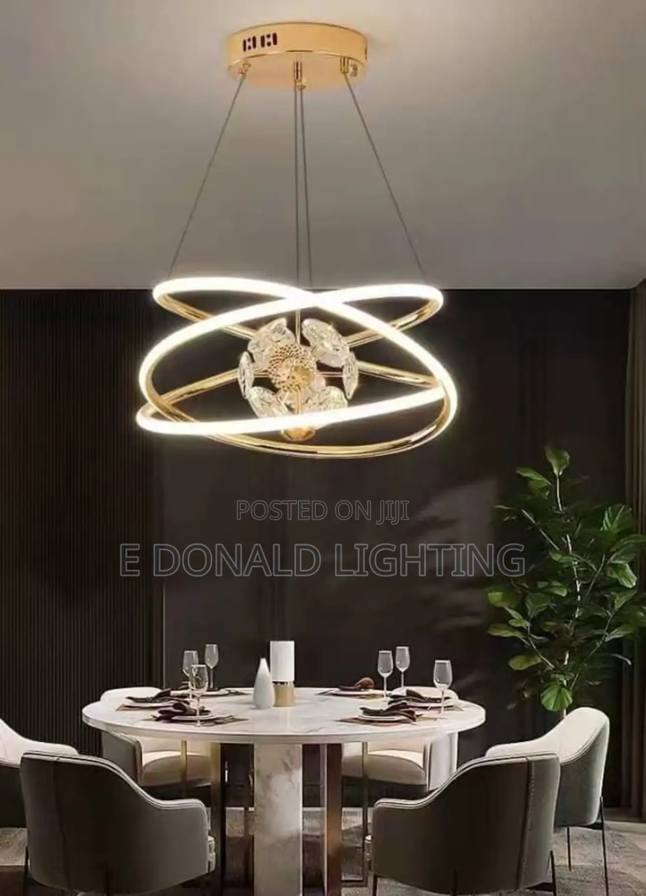 Led Drop Chandelier