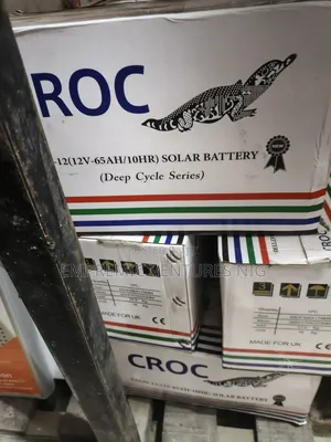 Gel-12(12v-65ah/10hr) Solar Battery Deep Cycle Series