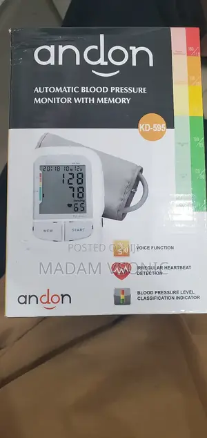 Andon Automatic Blood Pressure Monitor With Memory (Kd-595)