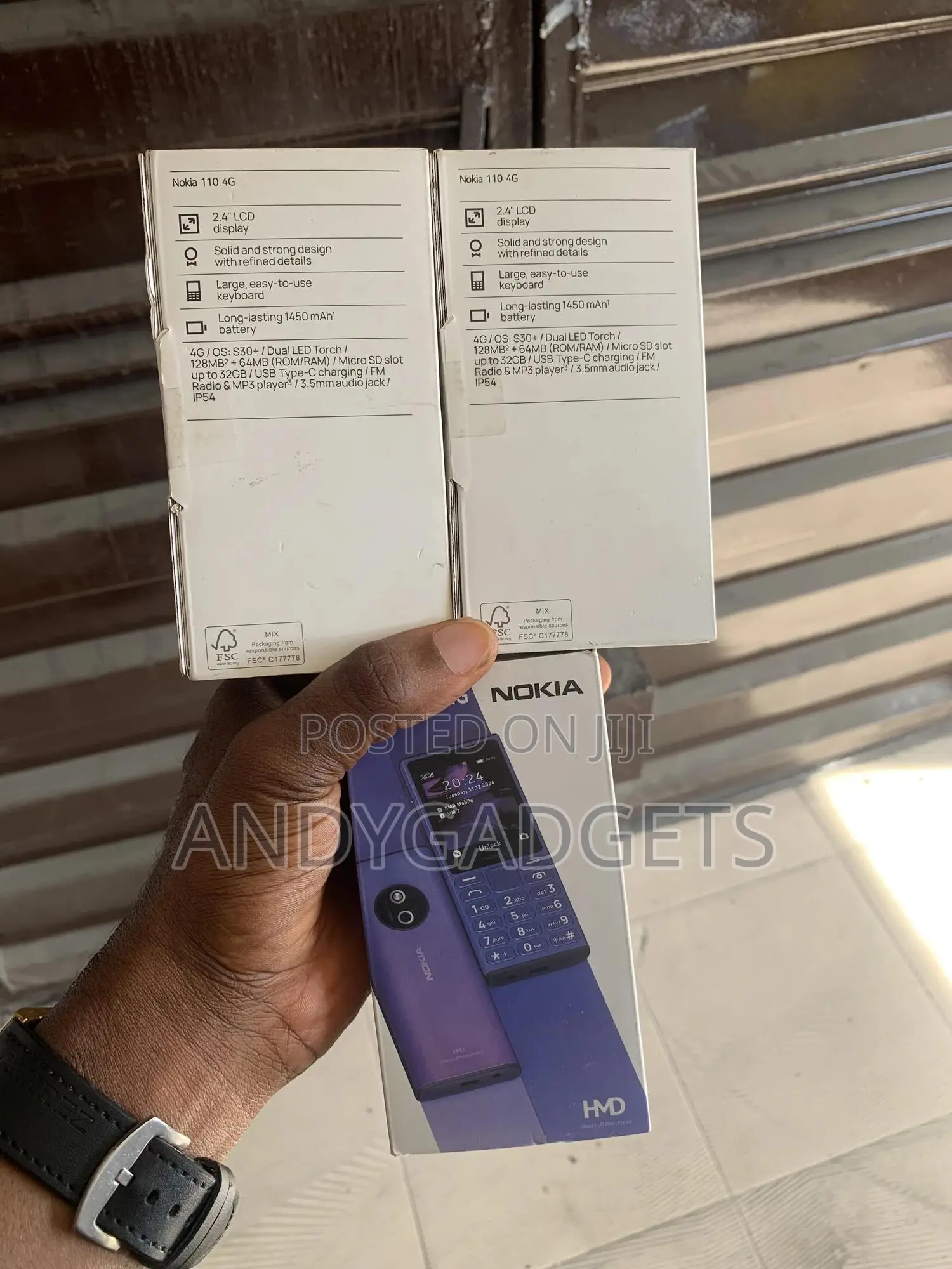 New Nokia 110 Purple